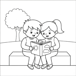 coloriage BFF update et dessin a imprimer