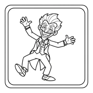 coloriage Joker updated a colorier en ligne gratuitement