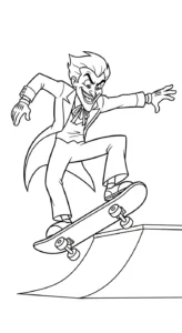coloriage Joker updated gratuit