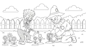 coloriage Joker updated pour enfants