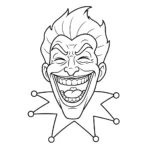 coloriage Joker updated gratuit à imprimer