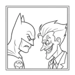 coloriage Joker updated à imprimer pour enfant de 6 ans