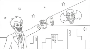 coloriage Joker updated à imprimer pour enfant de 12 ans