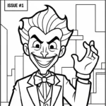 imprimer coloriage Joker updated
