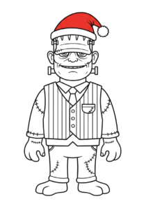 coloriage Monstre update pour primaire