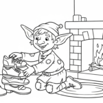 coloriage Monstre update pour enfants a imprimer gratuit