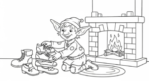 coloriage Monstre update pour enfants a imprimer gratuit