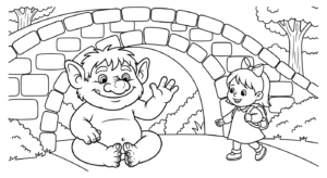 coloriage Monstre update pour enfant de 5 ans