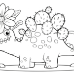 coloriage Monstre update de pour enfants