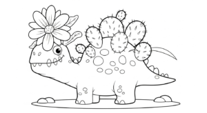 coloriage Monstre update de pour enfants