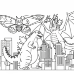 coloriage Monstre update a colorier en ligne gratuitement