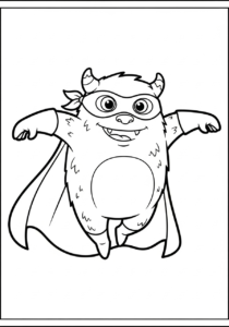 coloriage Monstre update a dessiner en ligne