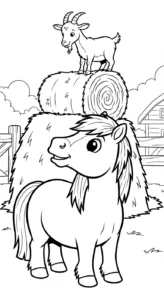 coloriage Poney updated a dessiner et imprimer