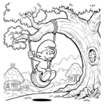 coloriage Schtroumpf updated pour enfant gratuit