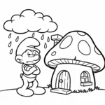 coloriage Schtroumpf updated pour enfants a imprimer gratuit