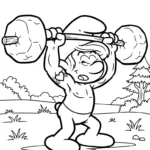 coloriage Schtroumpf updated a telecharger