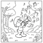 télécharger coloriage Schtroumpf updated gratuit