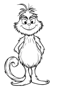imprimer coloriage grinch