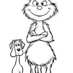 coloriage grinch a dessiner en ligne