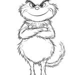 imprimer coloriage grinch