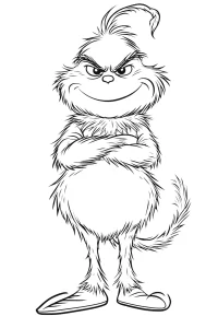 imprimer coloriage grinch