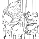 télécharger coloriage kung fu panda gratuit