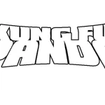 coloriage kung fu panda a dessiner en ligne