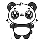 Panda kawaii