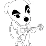 coloriage Animal Crossing et dessin a imprimer