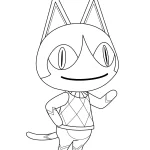 coloriage Animal Crossing a imprimer gratuitement