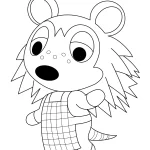 coloriage Animal Crossing à imprimer pdf gratuit