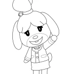 coloriage Animal Crossing pour enfant