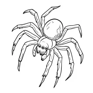 coloriage Araignée et dessins