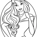coloriage Aurore à imprimer pour enfants