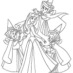 coloriage Aurore pour enfants à télécharger