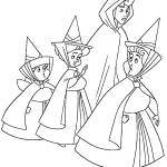 coloriage Aurore pour enfants
