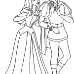 image pour coloriage Aurore enfant