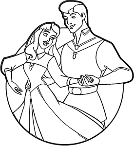 image pour coloriage Aurore enfant