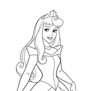 coloriage Aurore updated à imprimer pour enfant de 10 ans
