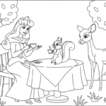 coloriage Aurore updated pour enfants