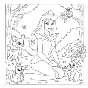 coloriage Aurore updated a imprimer
