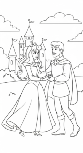 coloriage Aurore updated à imprimer gratuitement pdf