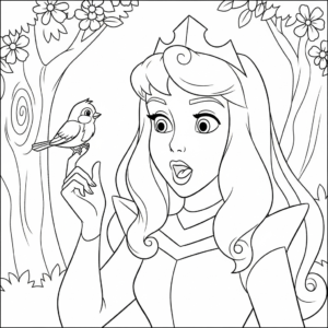 a imprimer coloriage Aurore updated gratuit