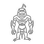 coloriage Ben 10 educatif pour enfant