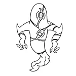coloriage Ben 10 a imprimer