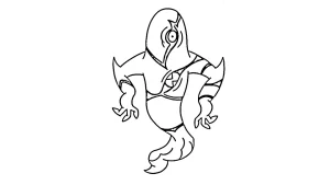 coloriage Ben 10 a imprimer