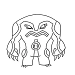 coloriage Ben 10 et decoupage a imprimer gratuit