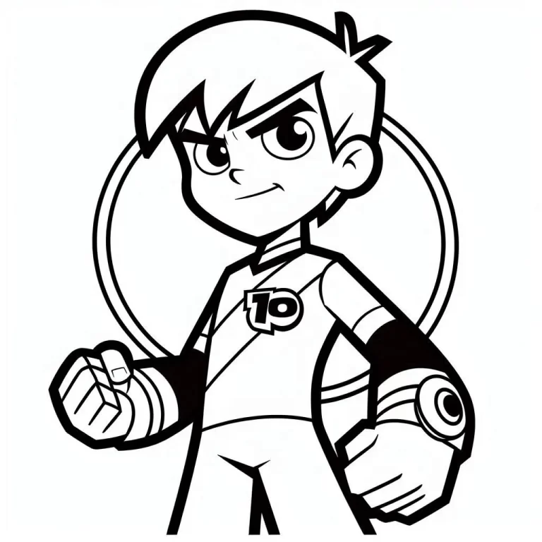 Tranh tô màu Ben 10
