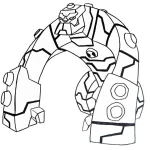 coloriage Ben 10 à imprimer pour enfant de 9 ans