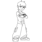 coloriage Ben 10 gratuit a imprimer